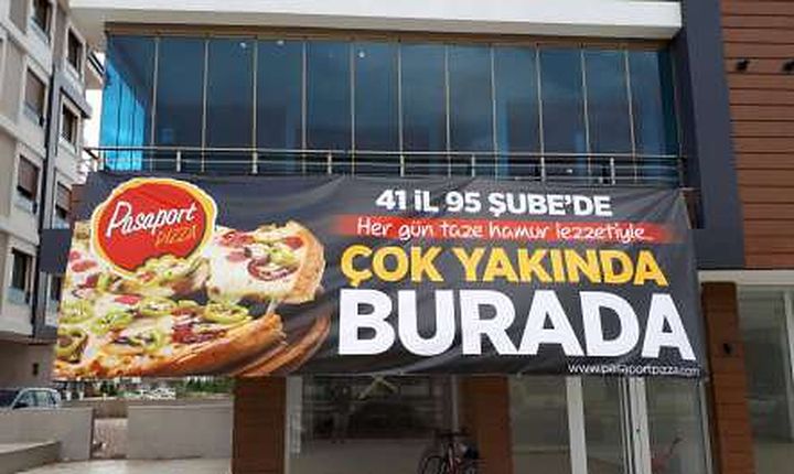 Açılış Afişi: Cephe afişi · Vinil baskı