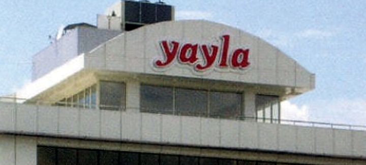 Yayla: Çatı tabelası · Kutu harf